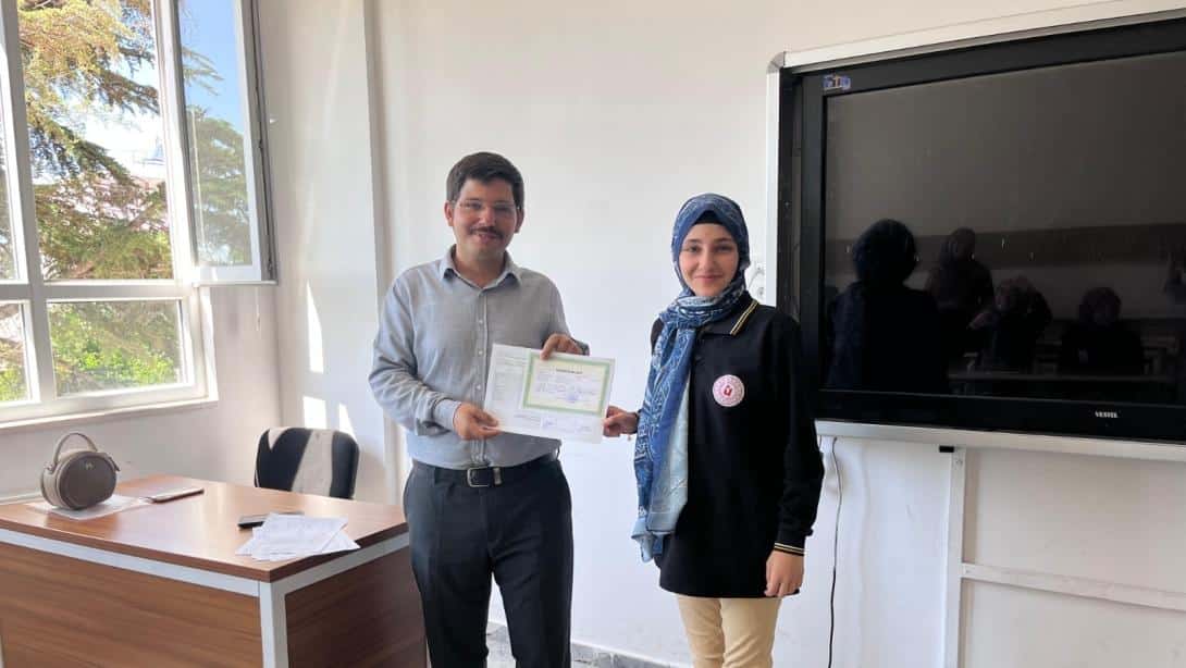 Okullarımızda Yıl Sonu Karne Heyecanı Yaşandı.